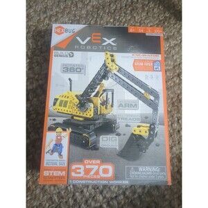 HEX Bug Vex Robotics 370 Piece Excavator Construction Machinery Kit Stem Toy